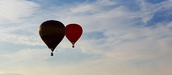 Vol du montgolfi&egrave;re Marv&atilde;o